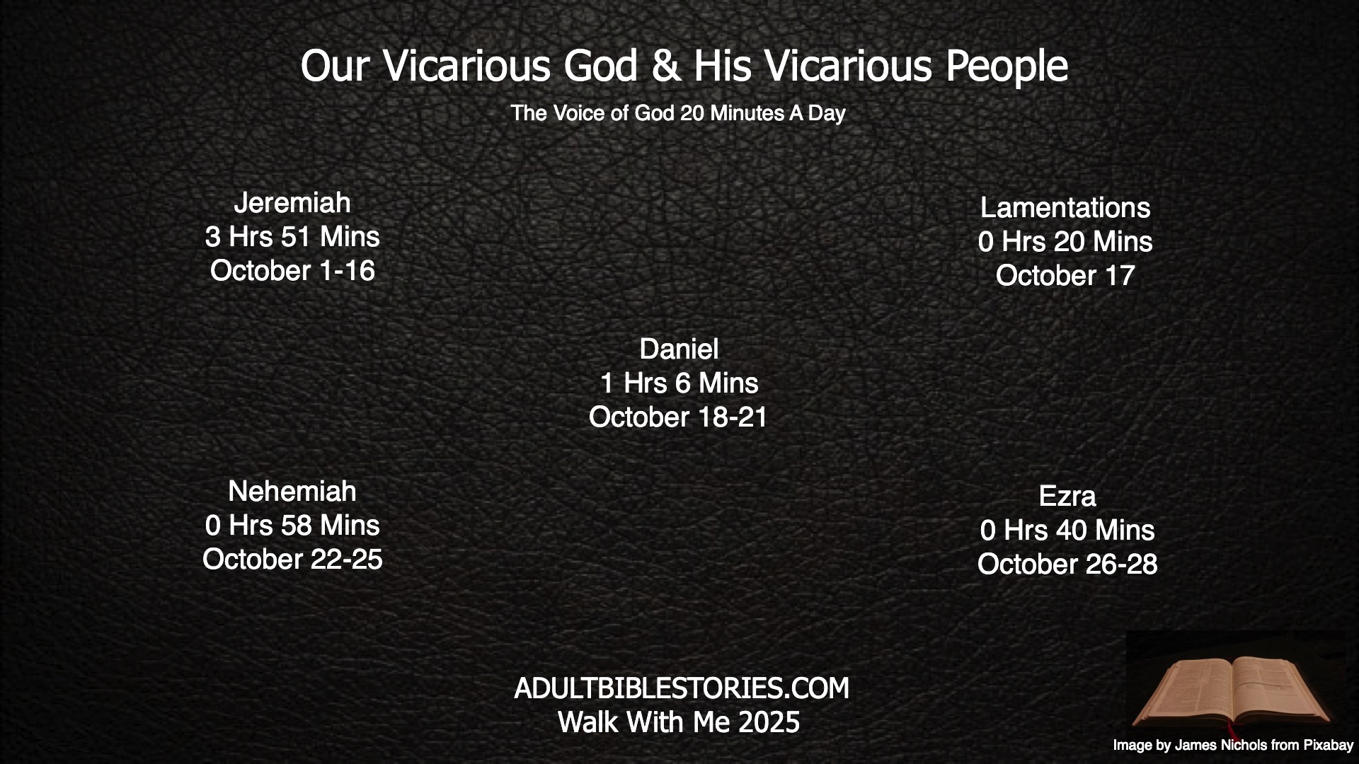 Read your Bible