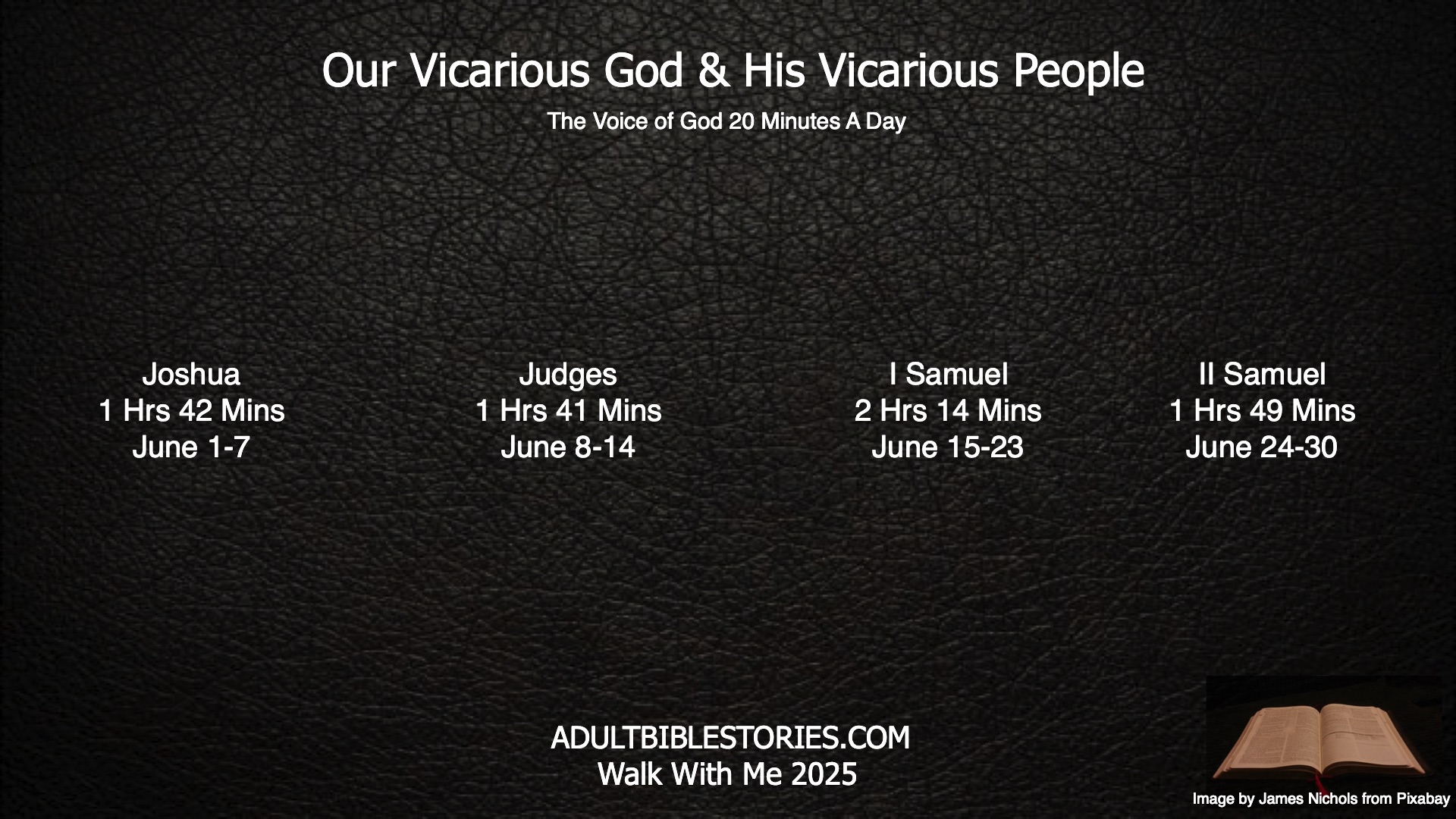 Read your Bible