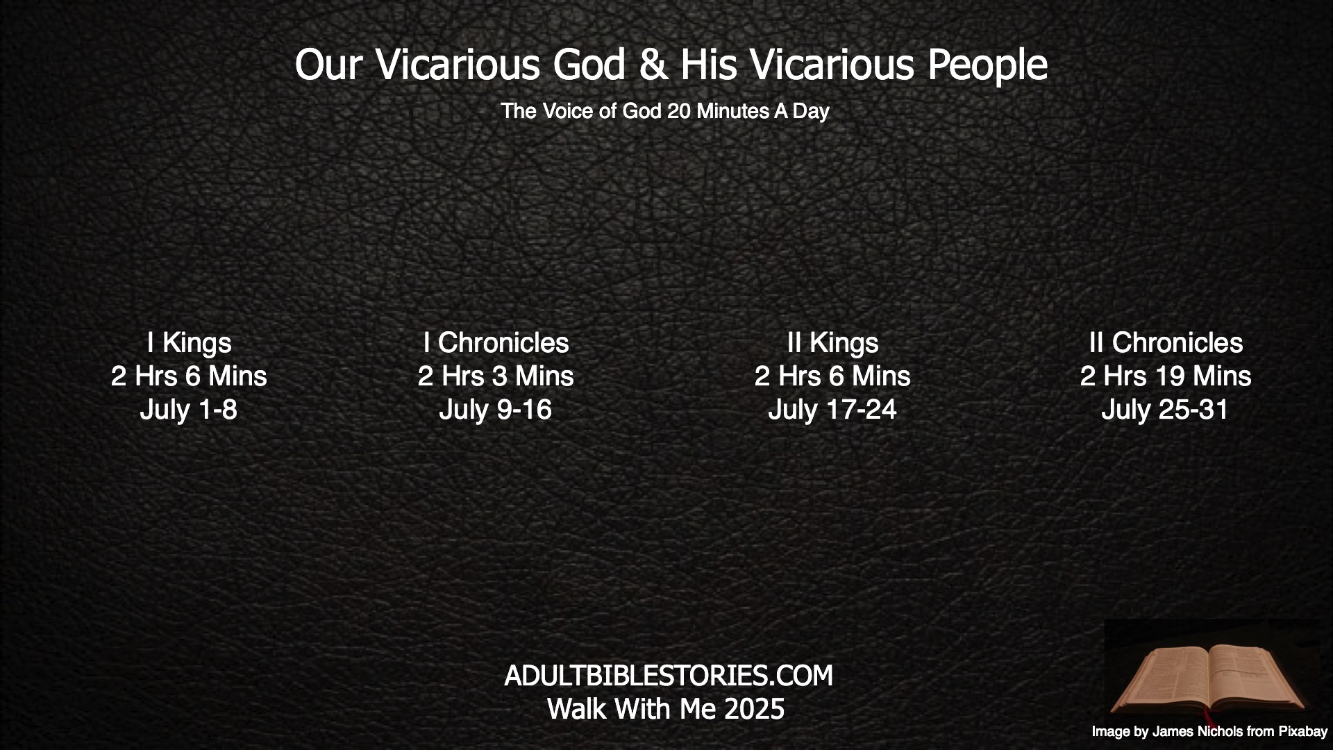 Read your Bible