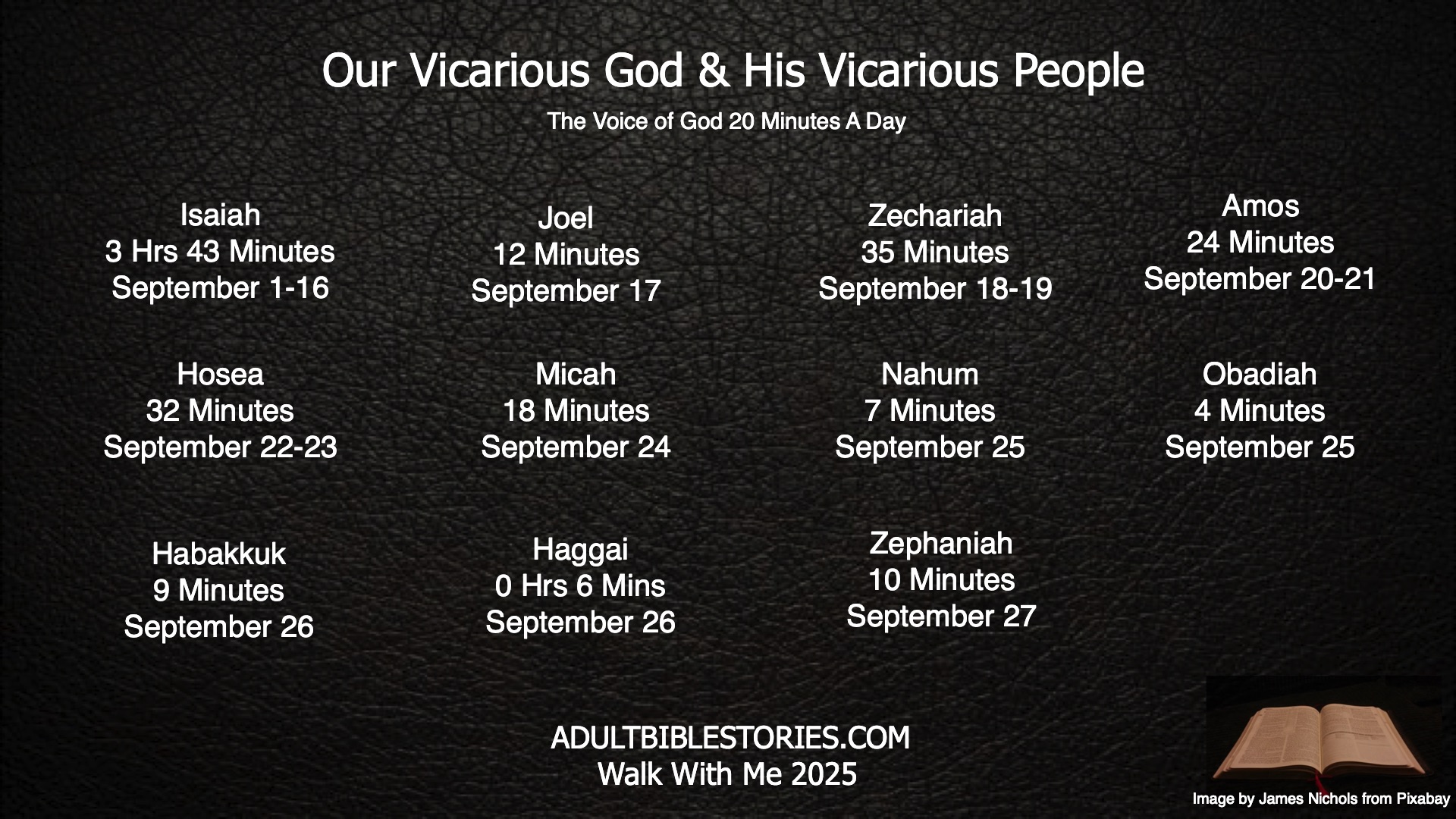 Read your Bible