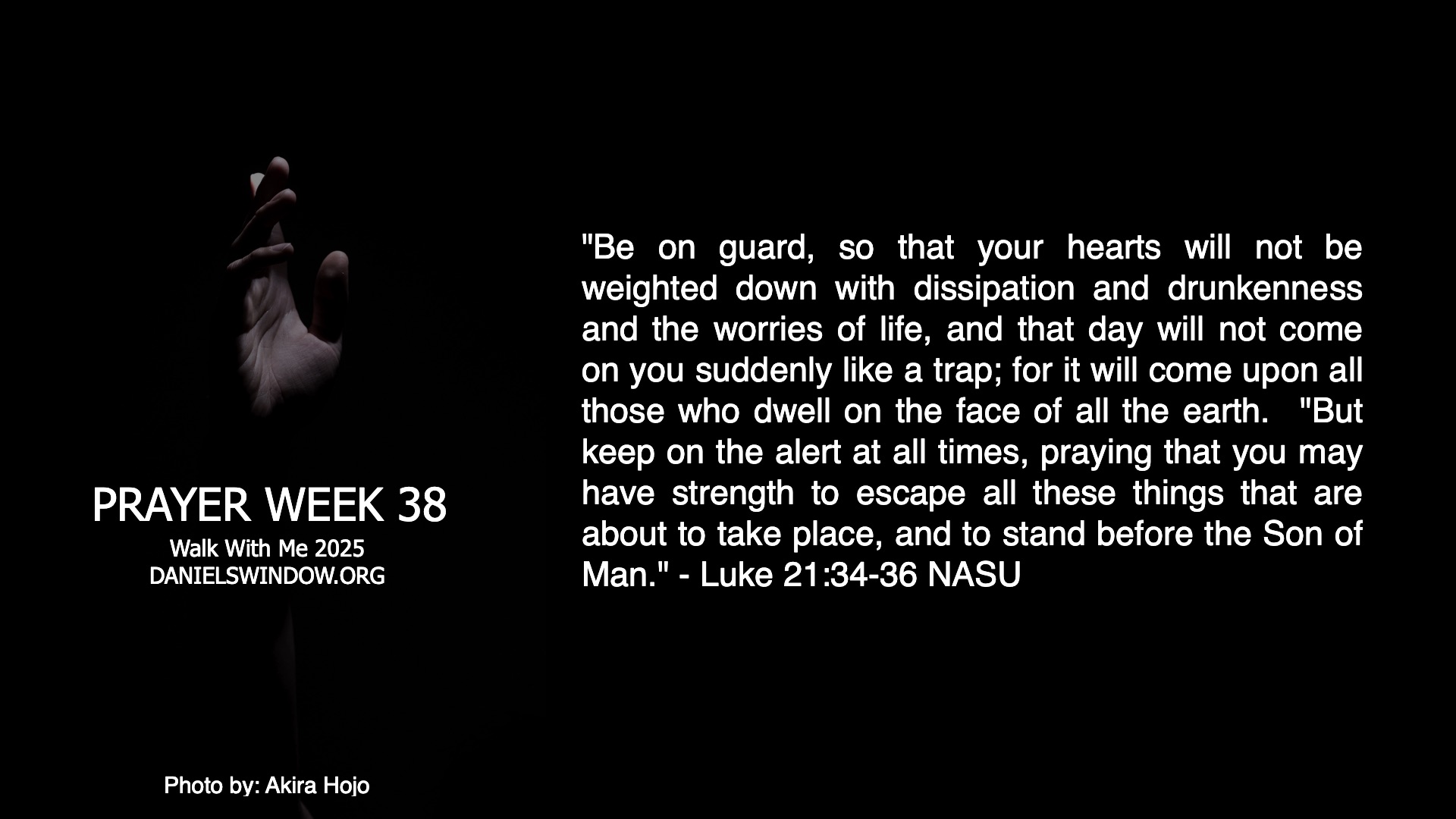 Pray this Week
