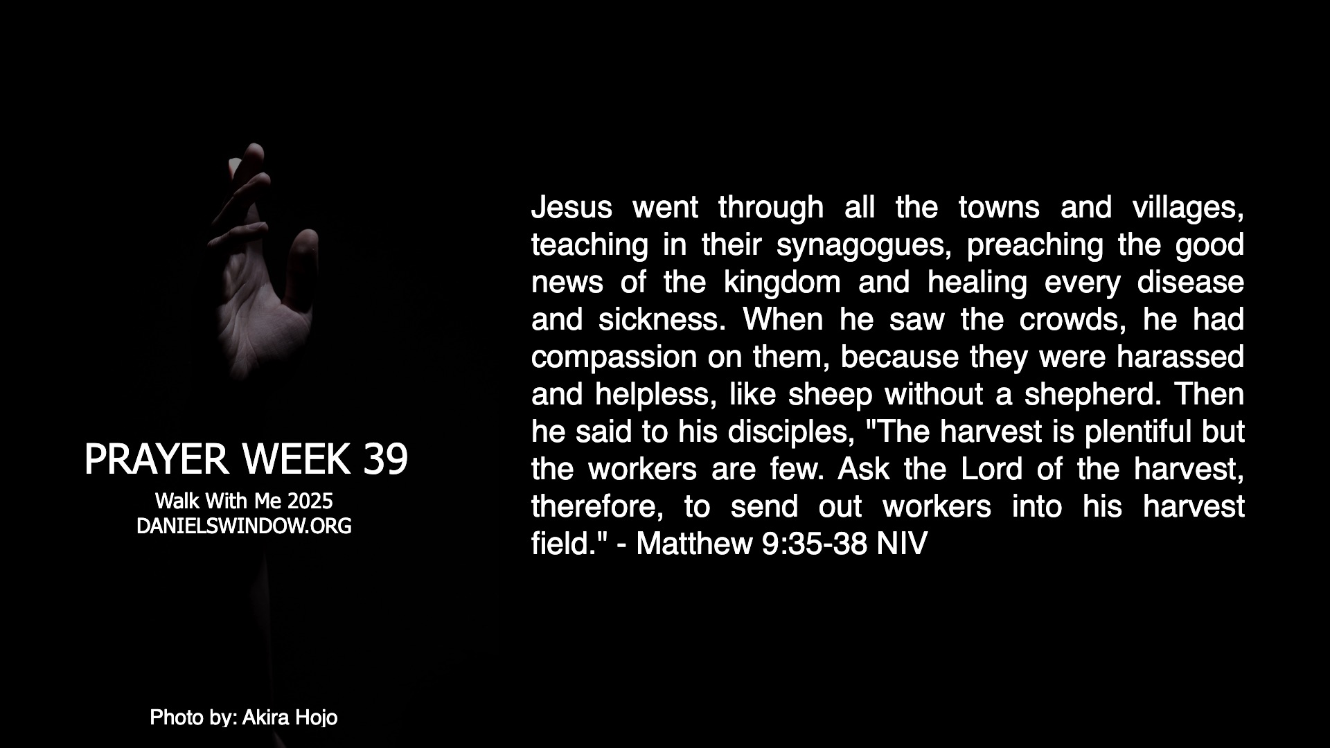 Pray this Week