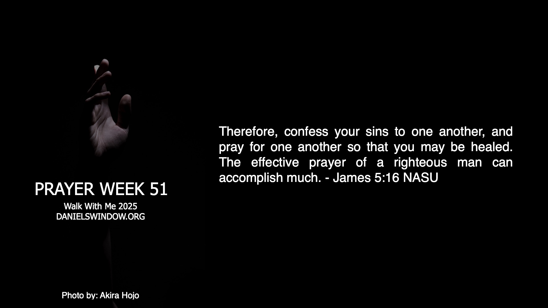 Pray this Week